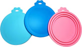 3 Pack Pet Can Covers/Cat Dog Food Can Lids/Universal BPA Free/Silicone Pet Food Can Lids Covers/Fits Most Standard Size Dog and Cat Can Tops for Pet Food Storage