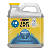 Purina Instant Action Clumping Cat Litter, Natural, Low Dust, Odor Control, 14 Lb. Jug
