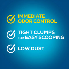 Purina Instant Action Clumping Cat Litter, Natural, Low Dust, Odor Control, 14 Lb. Jug