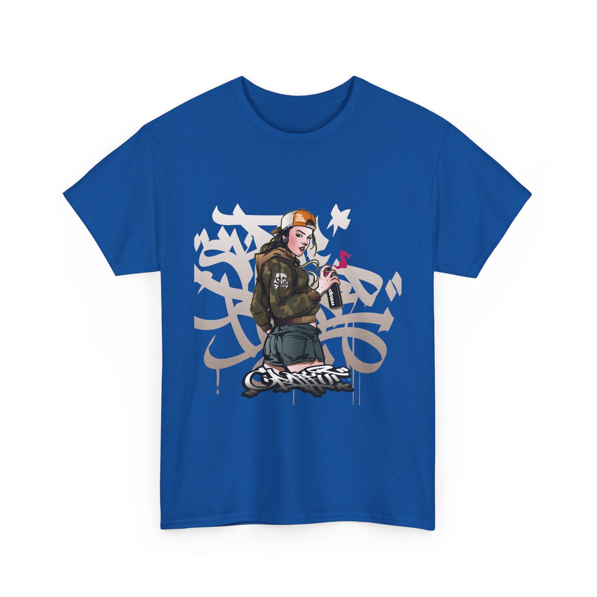 Spray Paint Queen--Printed Graffiti