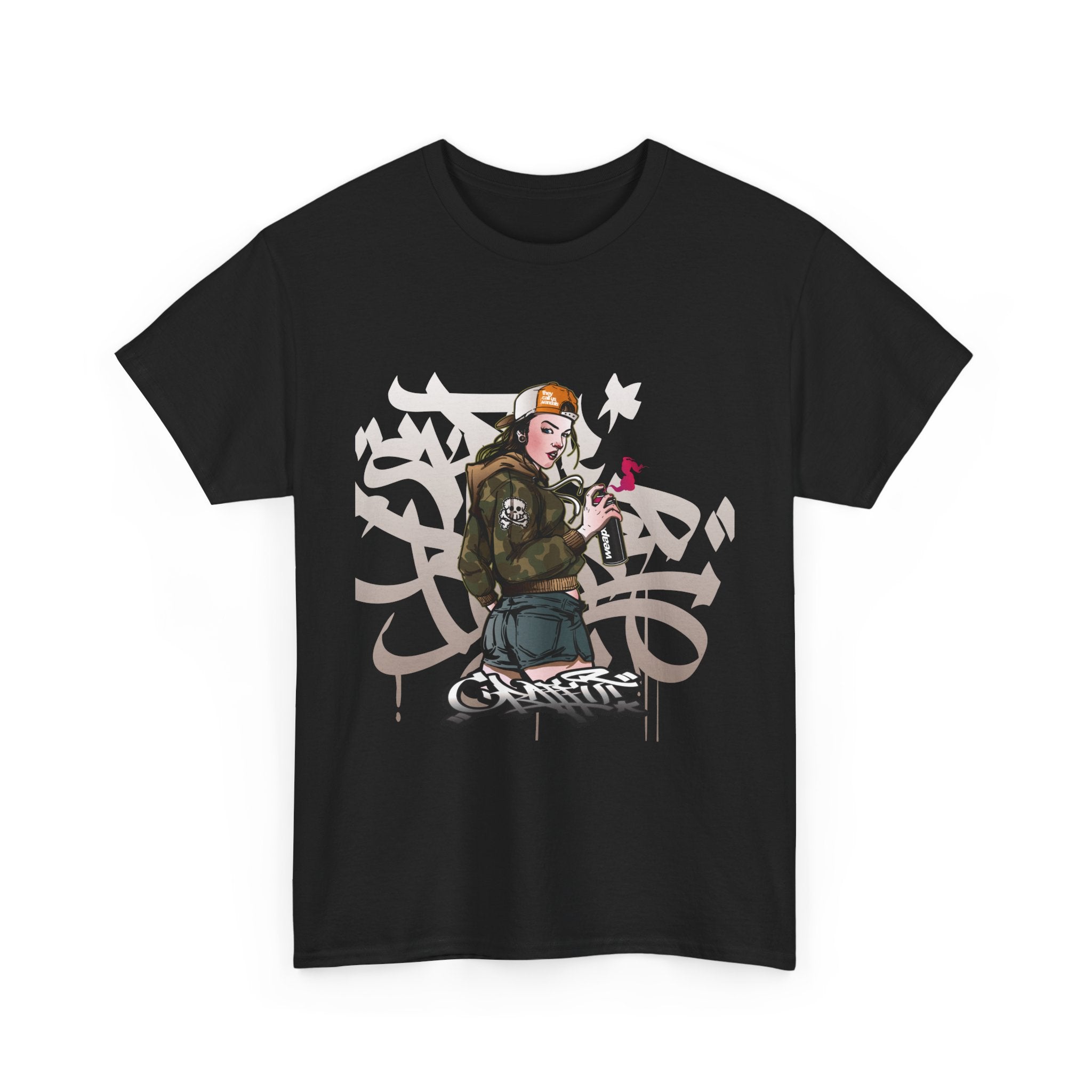Spray Paint Queen--Printed Graffiti